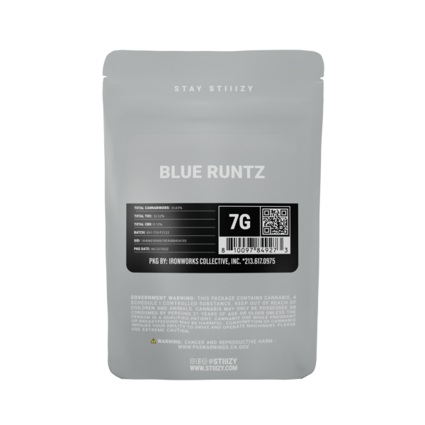 BLUE RUNTZ - GREY LABEL 7G