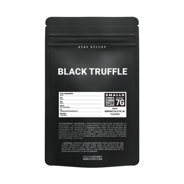 BLACK TRUFFLE BLACK MYLAR 7G