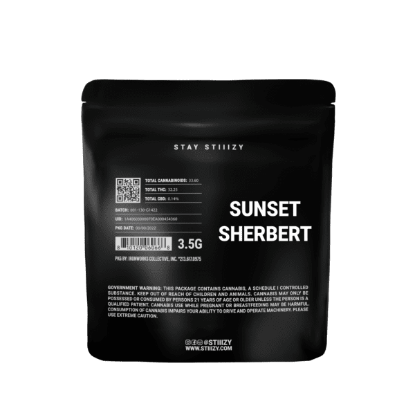 SUNSET SHERBERT BLACK LABEL 3.5G