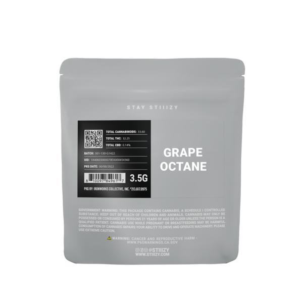 UNI GRAPE OCTANE - LIGHT GREY LABEL 3.5G